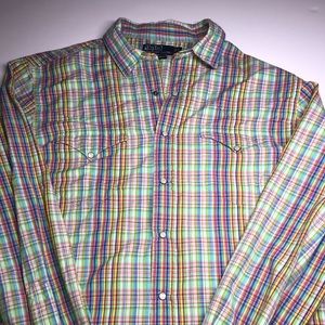 Ralph Lauren polo RL Western multi color country